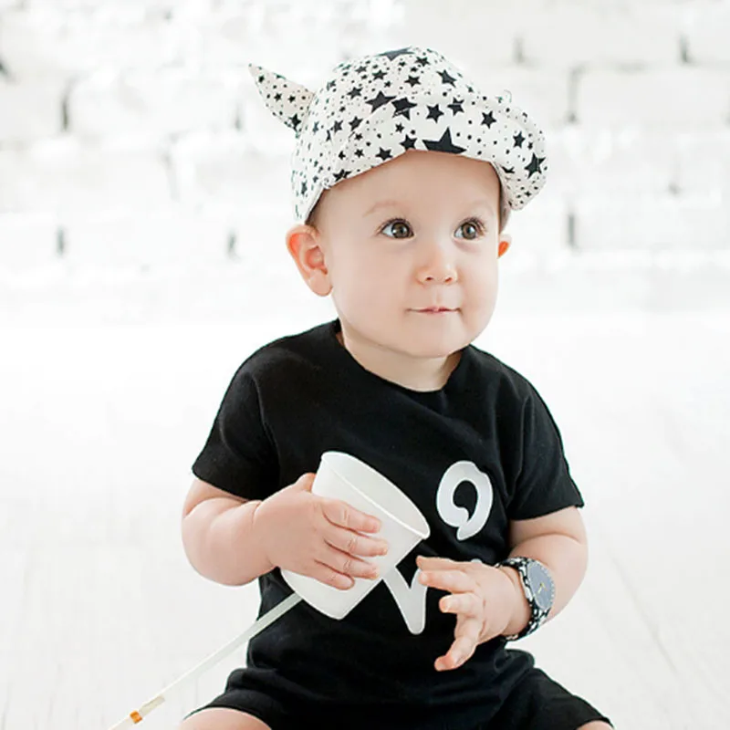 Весенне-летняя Осенняя шапка для новорожденных мальчиков и девочек с гусиным