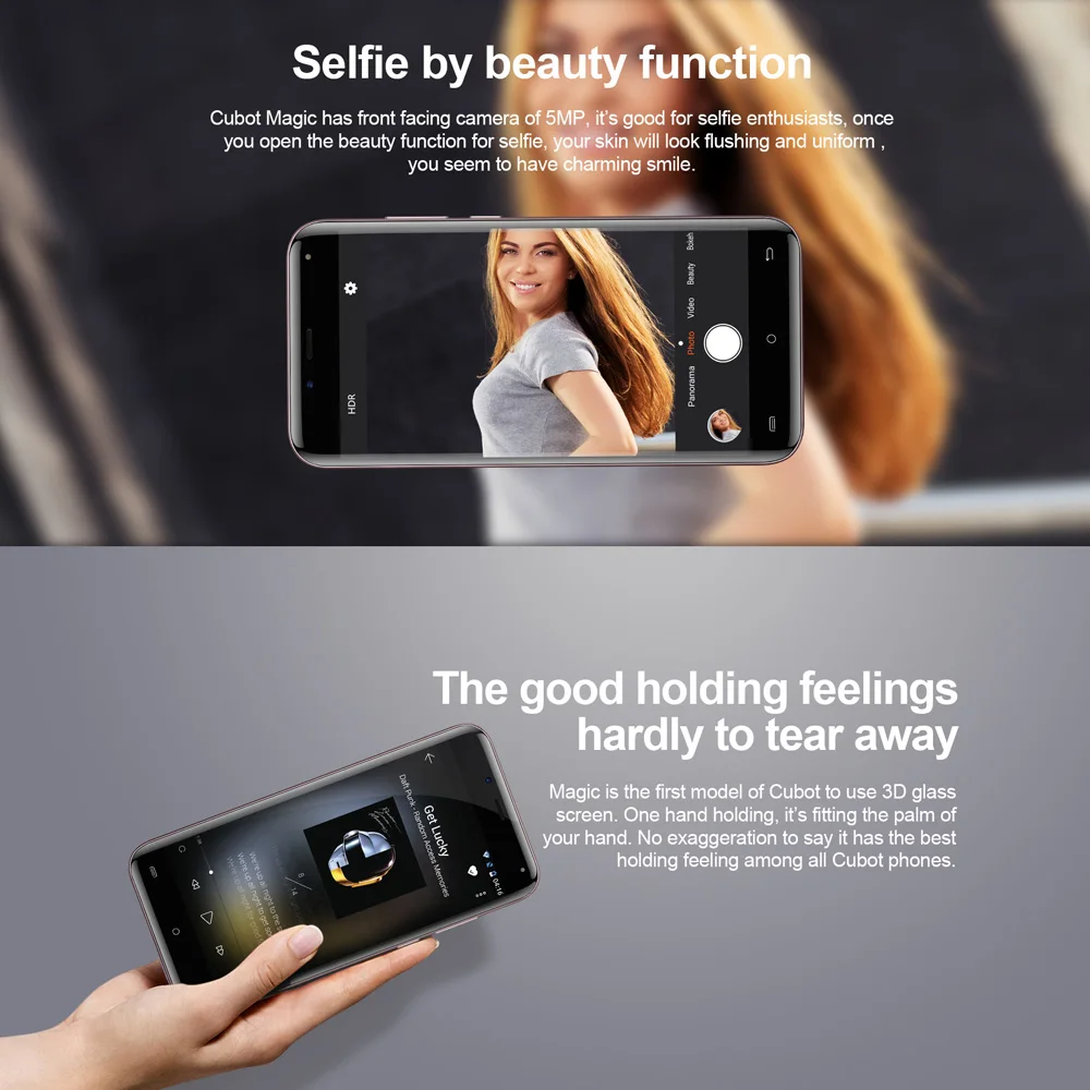 Чехол для Cubot Magic 4G Смартфон Android 7,0 MTK6737 Quad-Core, 3 Гб оперативной памяти+ 16 Гб 13.0MP+ 2.0MP 5,0 дюймов HD 1280*720p мобильного телефона