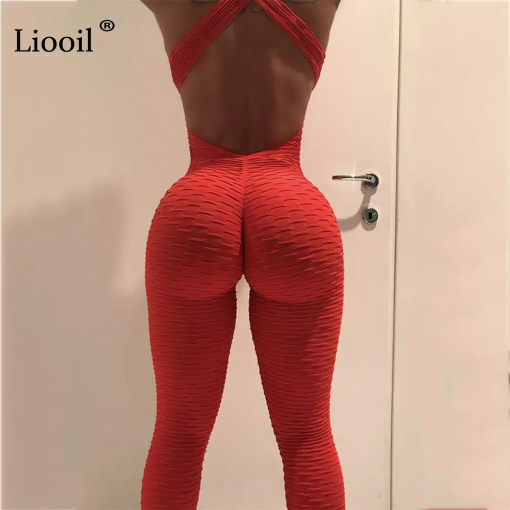 Liooil, сексуальный женский комбинезон с открытой спиной,, черный, белый, Облегающий комбинезон, асимметричные вечерние комбинезоны, женские комбинезоны