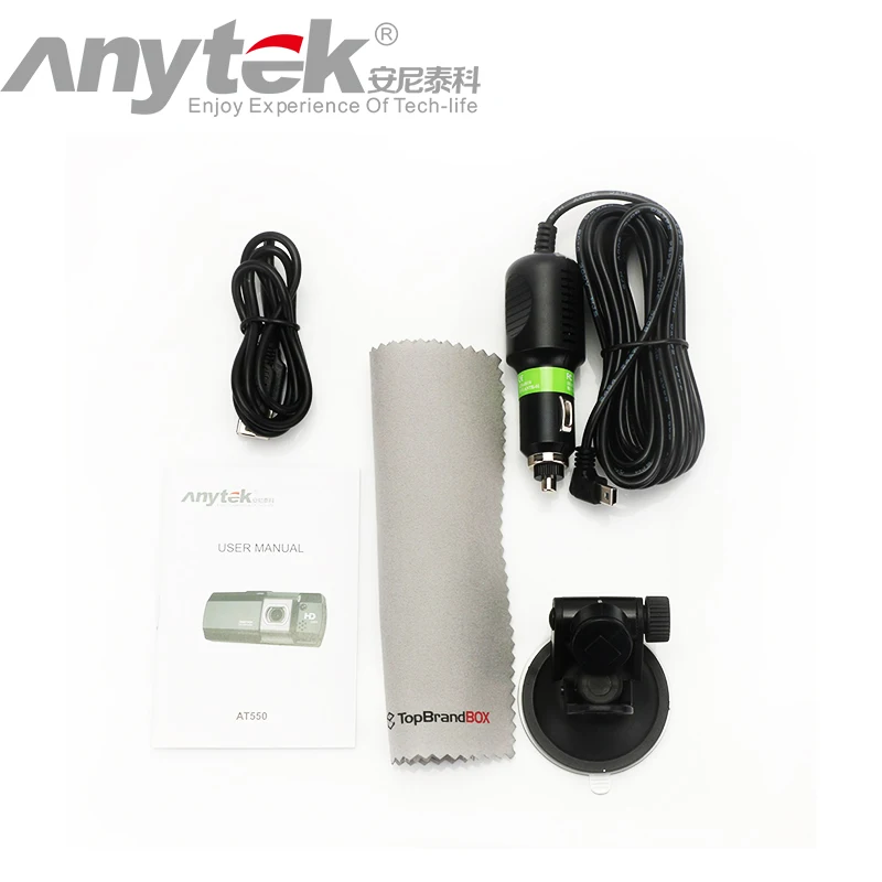 Оригинал Anytek AT550 Новатэк 96650 Автомобильный ВИДЕОРЕГИСТРАТОР Full HD 1080 P/148 Широкий