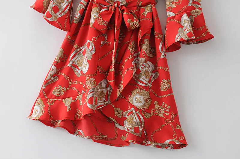 OMCHION Vestidos 2019 глубокий v-образный вырез блестящие пикантные рукава летнее платье
