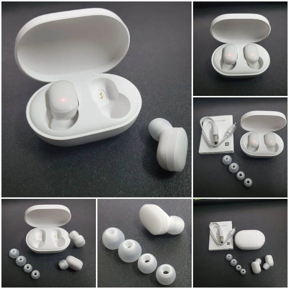 MI Mijia AirDots bluetooth наушники TWS новейшая гарнитура Handsfree smart AI Control mijia mi для Android iOS |
