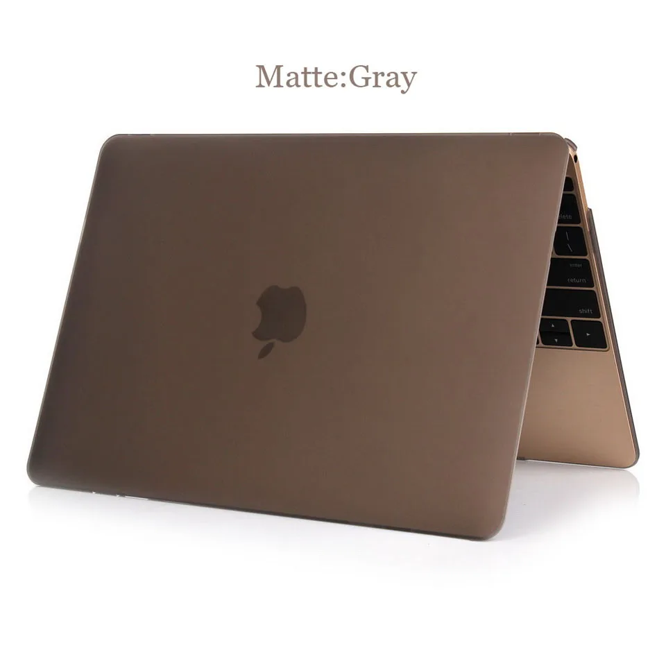 Ультратонкий матовый/прозрачный чехол ZVRUA для ноутбука Apple macbook 12 дюймов модель