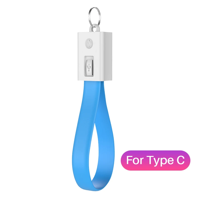 USB C Cable YBD USB кабель для iPhone samsung huawei Xiaomi Powerbank Micro usb type C кабель брелок аксессуар портативный зарядный кабель - Цвет: USB C Cable