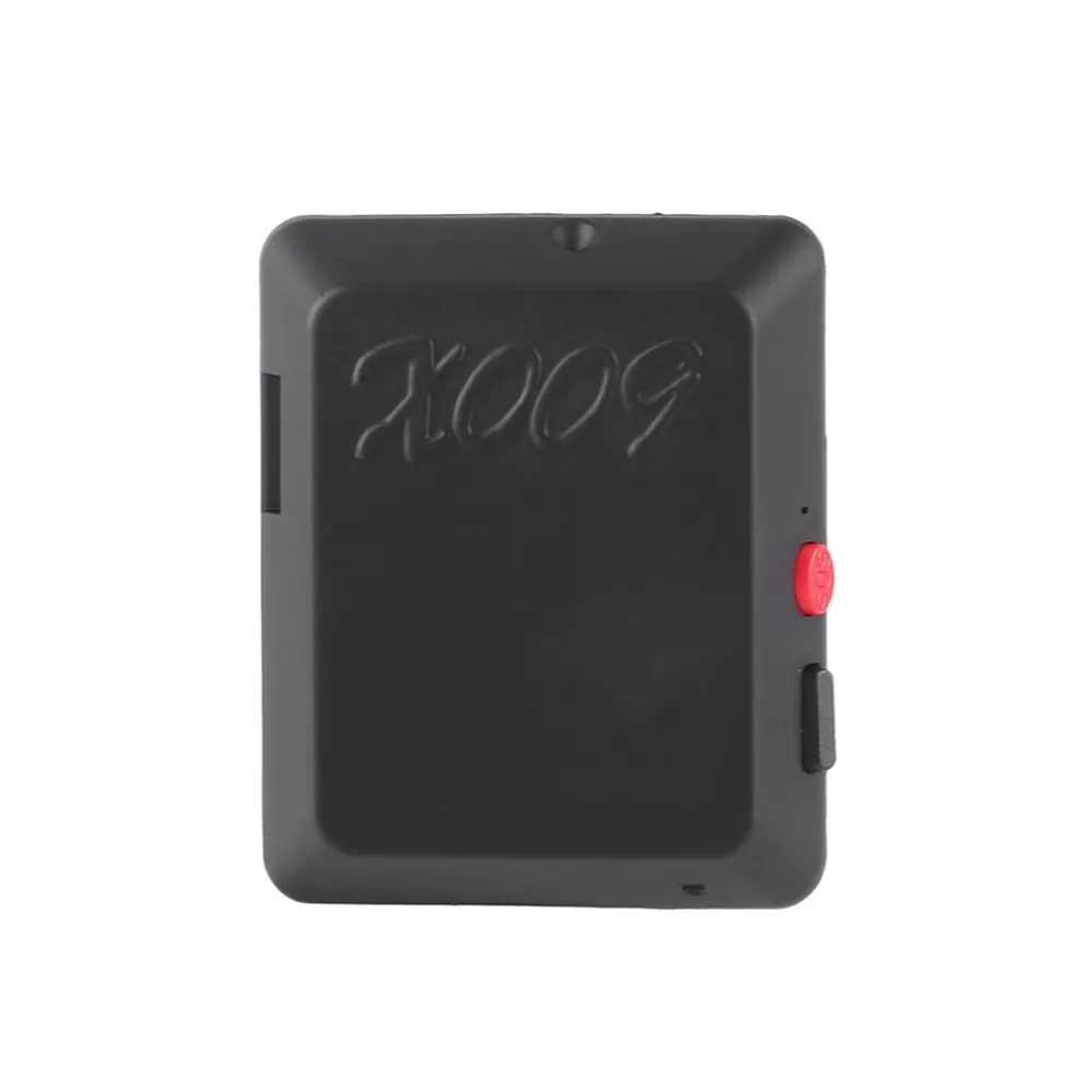 X009 GSM GPRS с мини камерой наблюдения аудио видео запись монитор DV поддержка sim-карты позиционер Противоугонная SOS