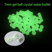 airsoft 7mm 8mm gel ball crystal water bead toy gun blasting toy hardened bullet fluorescent night light