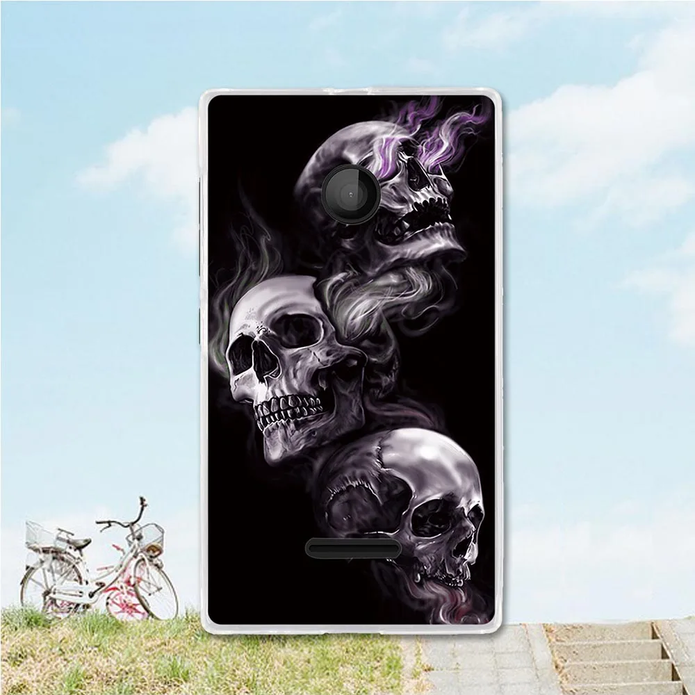 Гибкие мягкие силиконовые чехлы из ТПУ для сотовых телефонов Microsoft Nokia Lumia 435 N435