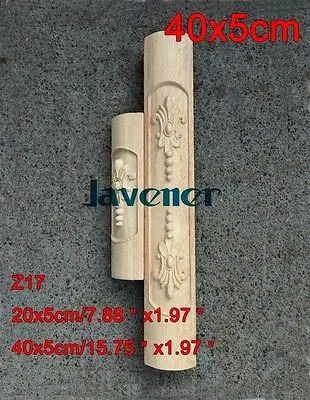 Z17 -40x5 см деревянная резная аппликация для столярных работ переводная картинка