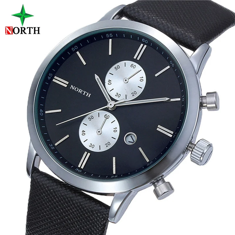 Модные мужские повседневные часы Уникальный черный серебристый роскошный бренд