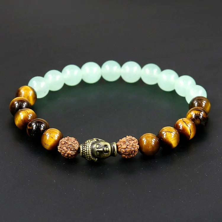 Браслеты из натурального камня браслет винограда и бусин в виде Тигрового Глаза