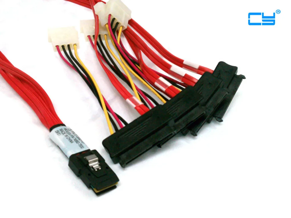 LSI 3Ware Mini SAS кабель SFF 8087 36pin к 8482 жесткий диск и мощность x4 SAS|sff 8482|sff 8087mini sas cable |