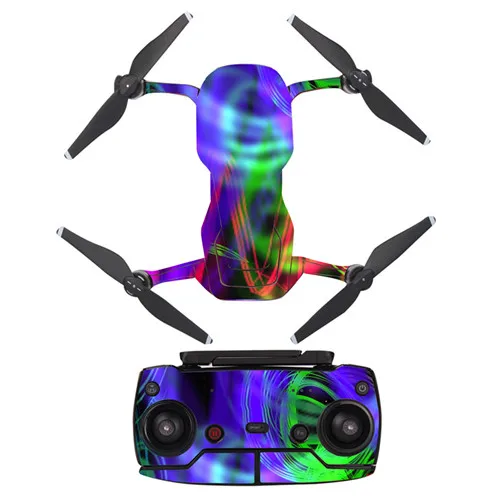 ПВХ DJI Mavic Air кожи Стикеры для mavic pro наклейки в виде дрона винил - Цвет: YSDJA0042