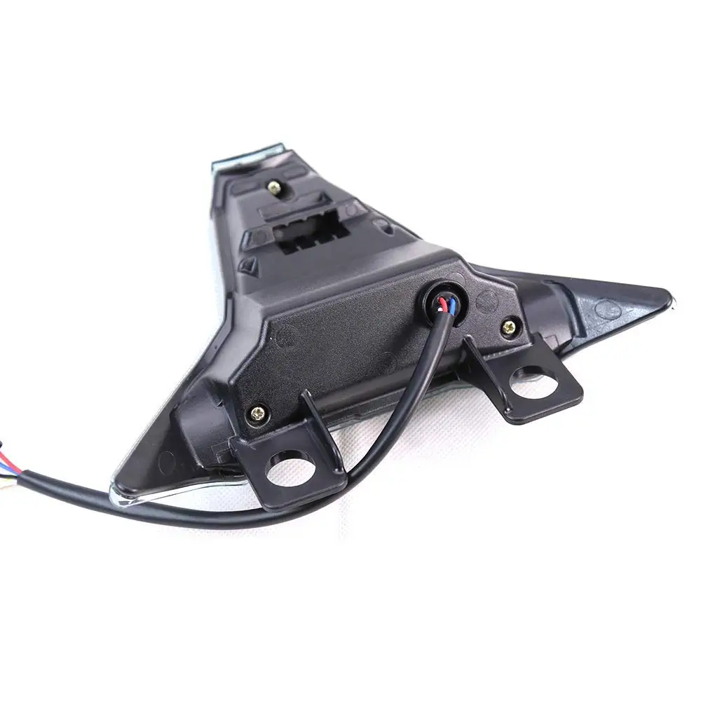 JMCRider интегрированные светодиодные задние фонари дымовая линза поворотный