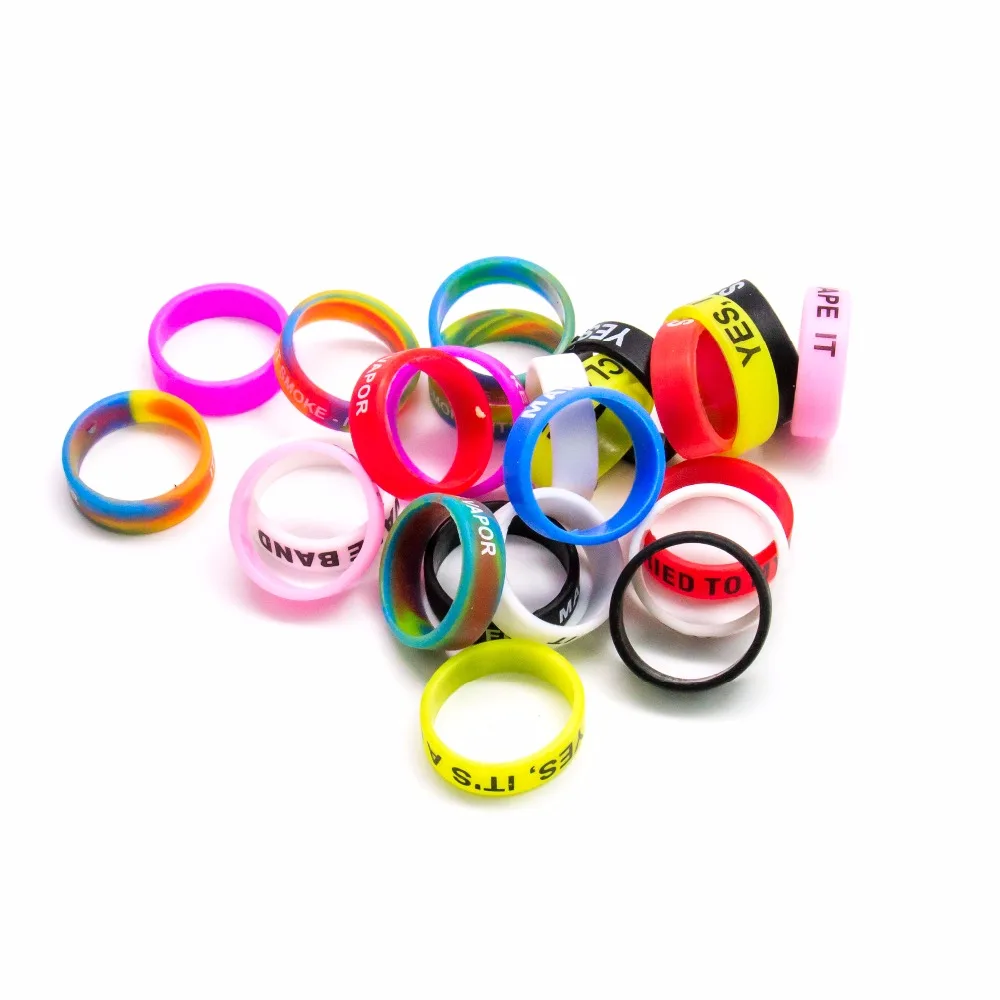 Силиконовые декоративные защитные кольца Volcanee для танка RDTA атомайзера