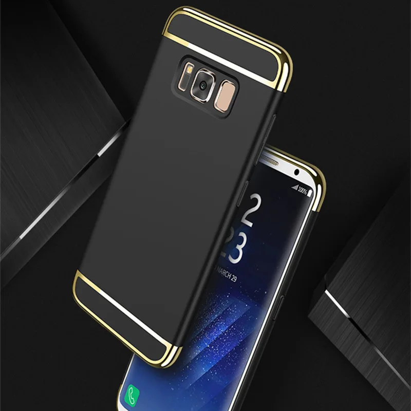 NFH Galaxy S8 S8 Plus чехол для телефона жесткий чехол+ тонкий бампер чехол для samsung Galaxy S8 S 8 Plus силиконовый чехол