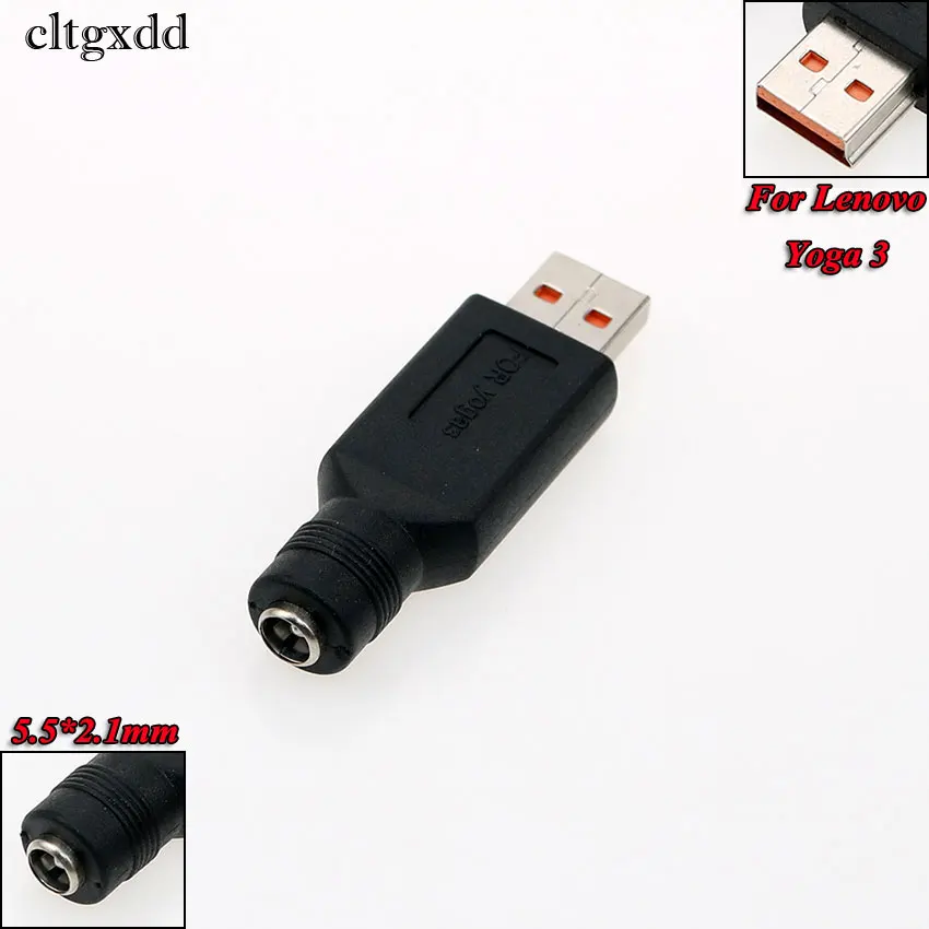 Адаптер питания постоянного тока cltgxdd 5 5*2 1 мм/7 9*0 9 мм разъем Мама-USB для Lenovo YOGA 3 Pro 4