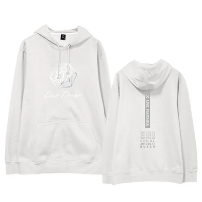 VIXX combination concert with the same paragraph shirts for men and women spring autumn plus velvet loose support hoodies | Женская