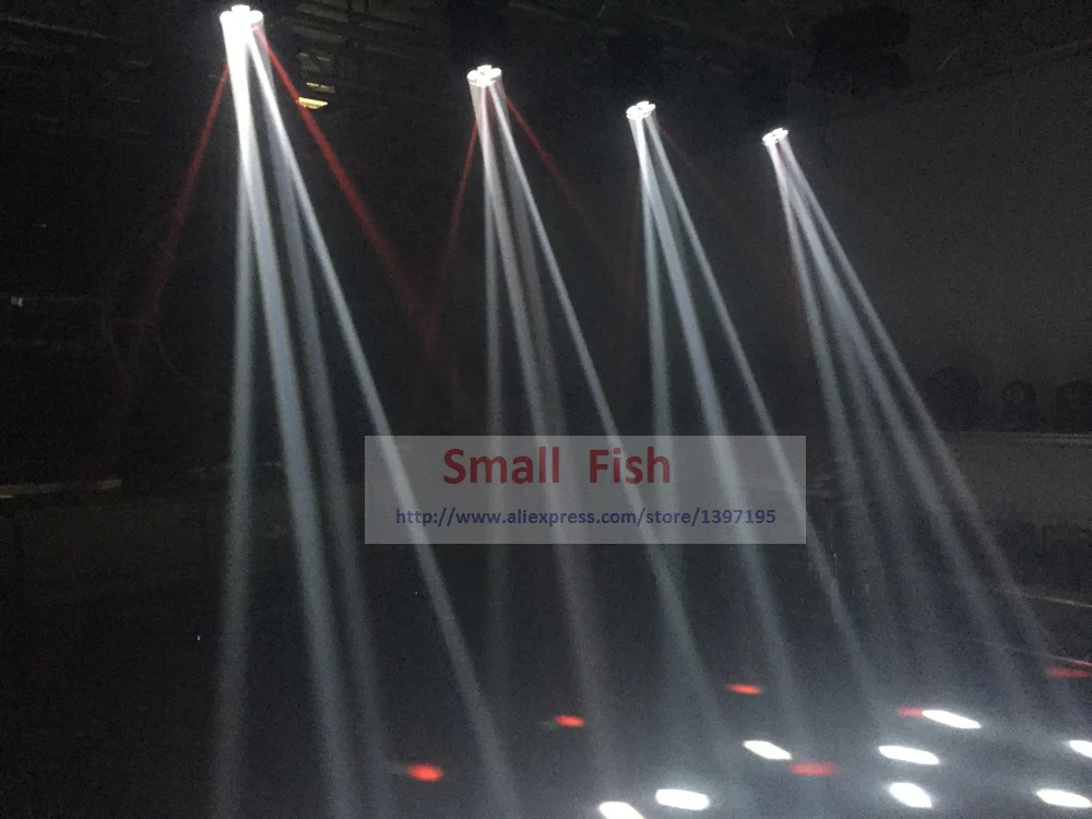 4 шт. Бесплатная доставка 60 Вт Led Moving Head Beam Spot Wash Effect Light 4x15 Супер яркое мини