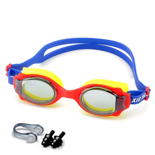 Not myopia goggle Оптические очки для плавания, для детей, анти-туман, рецепт, очки для плавания, для детей 3-15 лет, близорукость, спортивные очки, диоптрий для бассейна - Цвет: Not myopia goggle