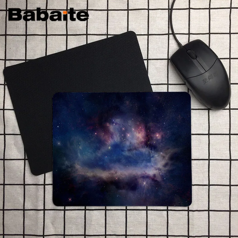 Babaite персонализированные крутые модные коврики для мыши Nebula игровые размер 180x220x2