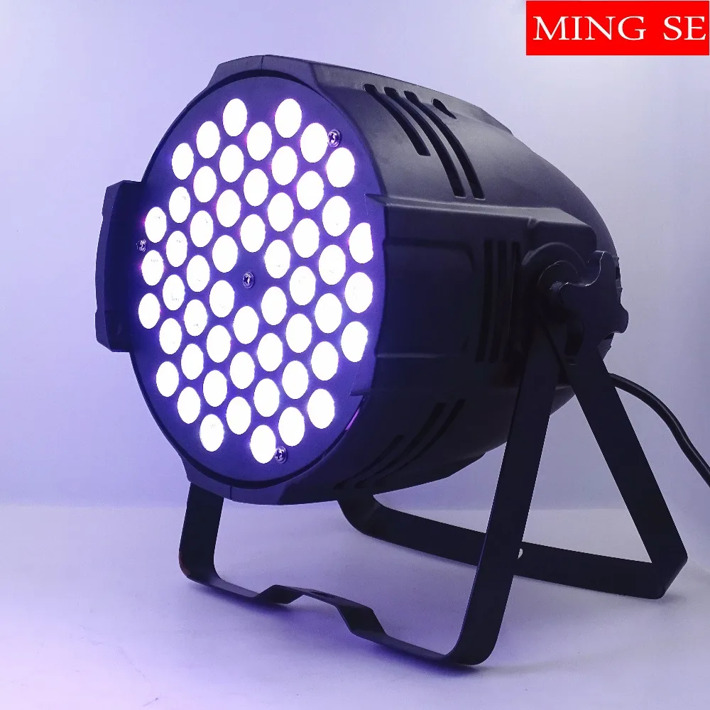 Горячая Распродажа 54x9 Вт RGB 3в1 Led Par фонари Par 64 Led Диско Огни прожекторы вечерние свадебные шоу сценические огни