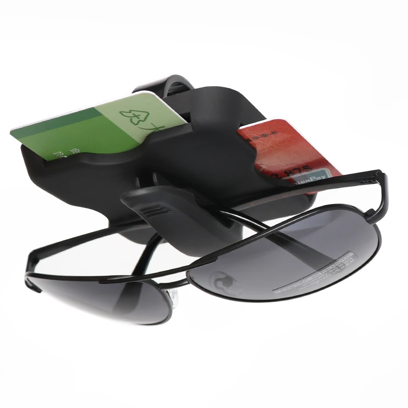 2018 новый дизайн автомобильный стиль солнцезащитные очки и держатель для карт