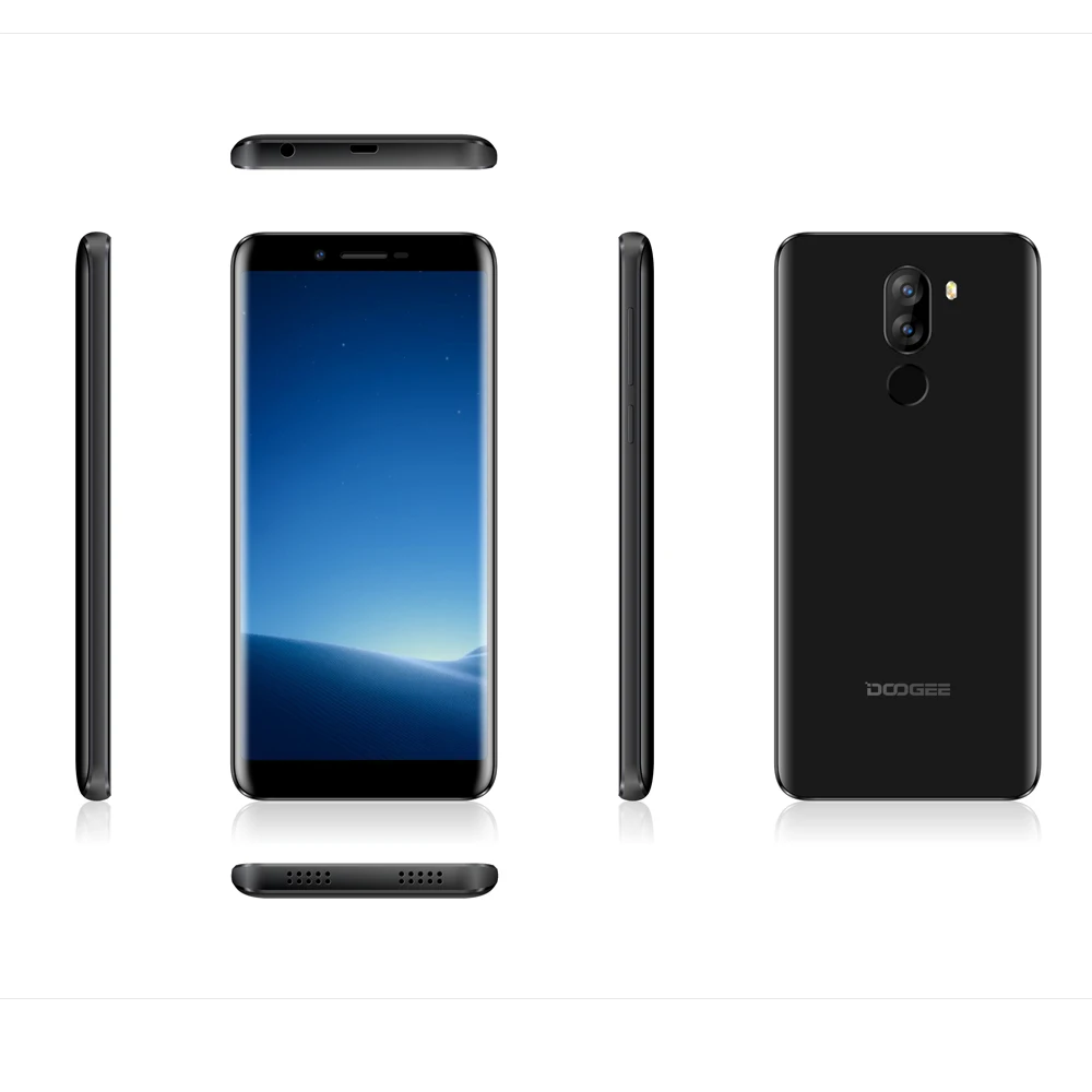 Новый DOOGEE X60L 5 & #39 MTK6737 четырехъядерный 2 Гб ОЗУ 16 ПЗУ 4G Двойная камера 13.0MP Android 7 0 3300