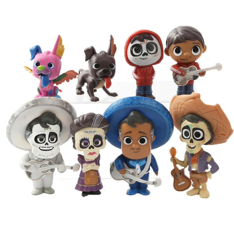 Полный набор фильмов Coco фигурки ~ Pixar Miguel риверас персонажи Ernesto de la Cruz