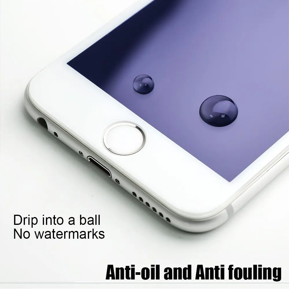 RONICAN 9H 3D полное покрытие Anti Blue Light закаленное стекло Защита экрана для iPhone 6 Plus