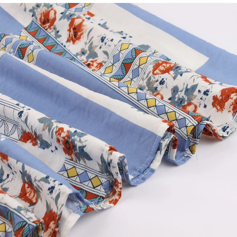 

Floral Print Vintage Hepburn Swing Dress 2019 Summer Pocket Woman Clothes Casual Vestidos Jurken Women Retro Dresses Robe Femme