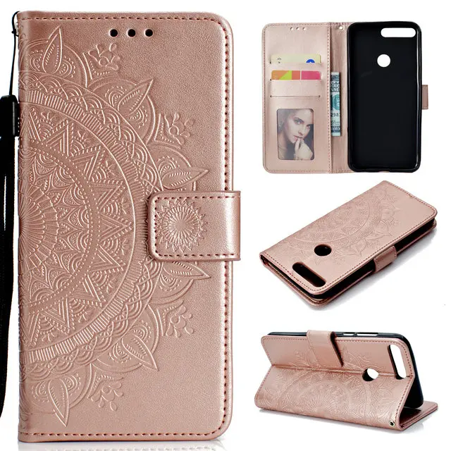Для huawei Honor 7C чехол AUM-L41 флип Funda huawei Honor 7C Pro Чехол lnd-l29 кожаный для Honor 7A DUA-L22 7APro Cover Чехол
