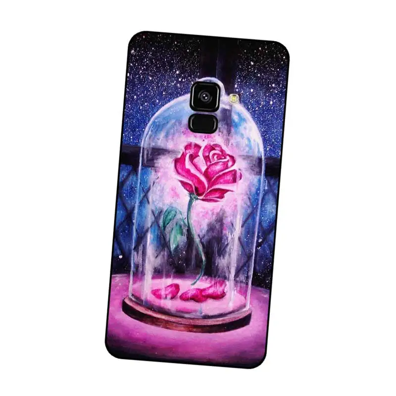 N268 Beauty And The Beast Black Silicone Case Cover For Samsung Galaxy J2 J3 J4 J5 J6 J7 J8 Pro Plus Prime 2018 2017 |