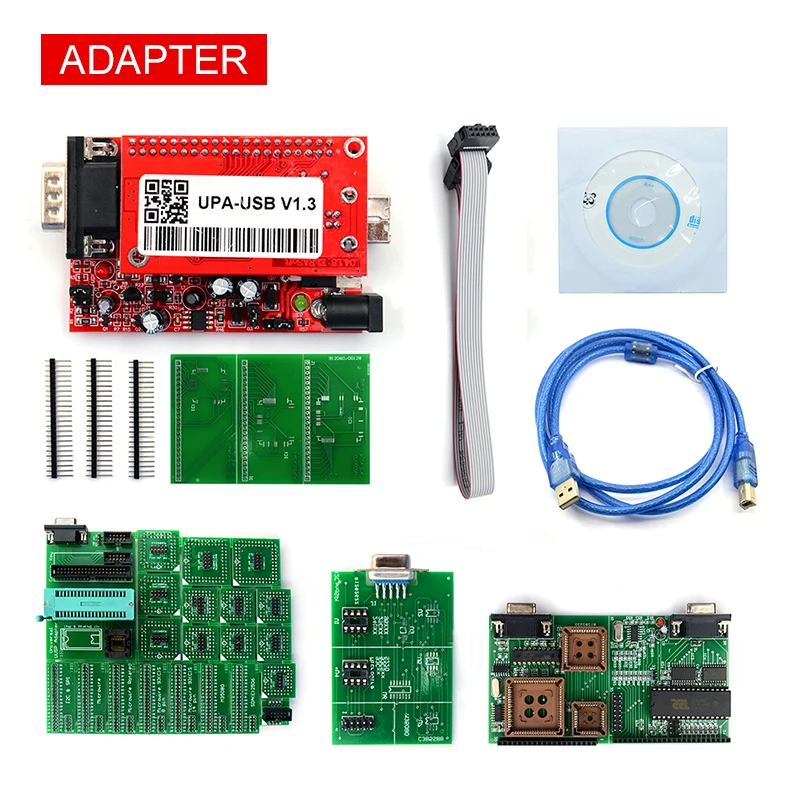 UPA USB программатор V1.3 с полным адаптером ECU Чип Tunning OBD2 Основной блок UPA-USB 1,3 UPA USB V1.3 диагностический инструмент