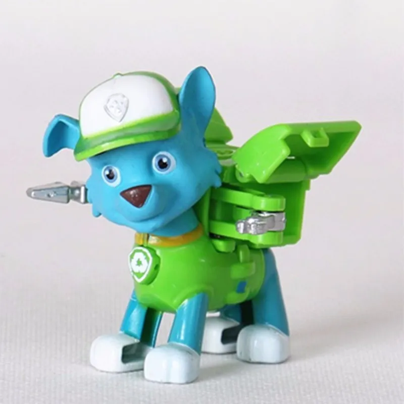 1 pcs Подлинный Paw Patrol Action Pack pups apollo Marshal Skye Rubble chase zume rocky Спасательная команда фигурка детская игрушка - Цвет: 1 pcs