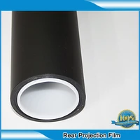 hohofilm 1 52x3m black holographic rear projection film for hologram display movie screen film 60x118 high quality