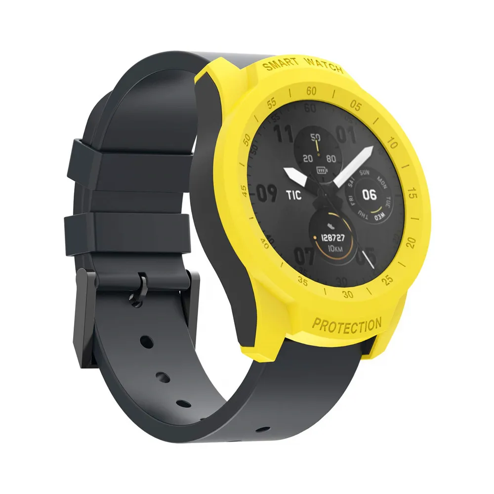 Ударопрочный защитный чехол из поликарбоната для TicWatch Pro/E Прочный чехол для Tic Watch Pro протектор бампер оболочка умные часы аксессуары