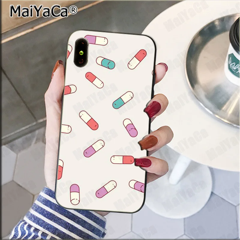 MaiYaCa таблетки шаблоны планшеты и капсулы pop Конфеты розовый черный белый