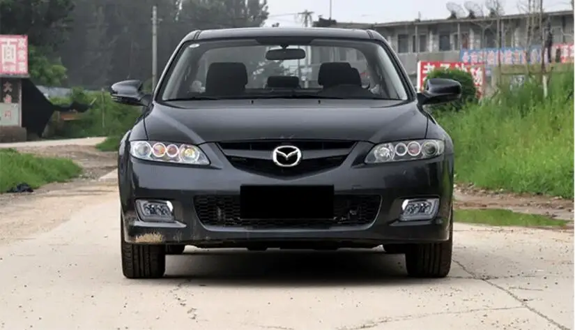 Автомобильный бампер, лампа для Mazda 6, мазда 6, противотуманный светильник, 2006, 2007, 2008, 2009, 2010, автомобильные аксессуары, светодиодный DRL Дневной ходовой светильник, Дневной светильник
