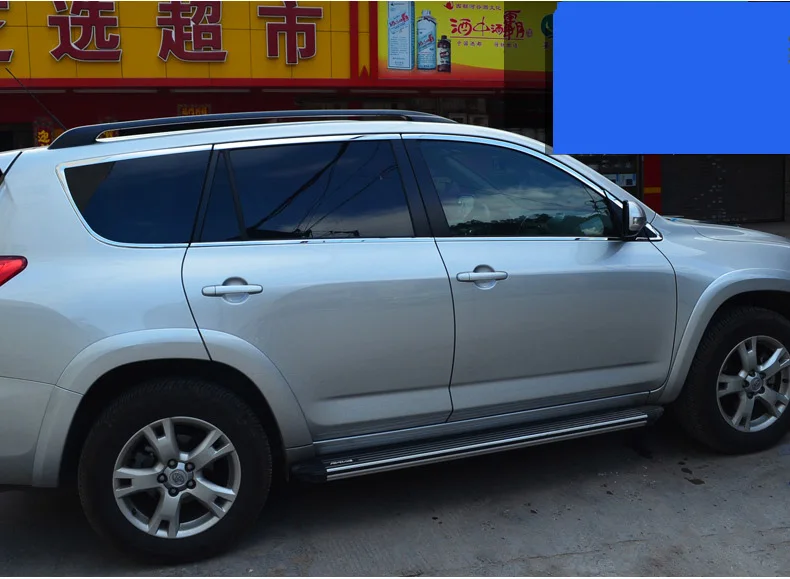 Lsrtw2017 304 нержавеющая сталь окна автомобиля планки для toyota rav4 2006 2007 2008 2009 2010 2011 2012 xa30