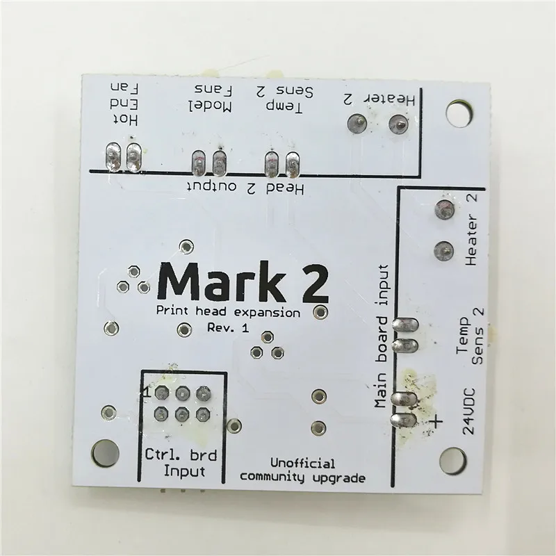 Плата расширения SWMAKER Ultimaker Mark 2 двойная Экструзионная плата комплект