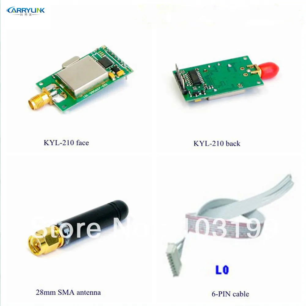 50 МВт RF трансиверы модуль короткие диапазон 200 400 м RS 232/RS 485/ttl серийный к