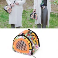 portable small pet travel bag hamster carrier breathable outdoor hedgehog bag small animals carriers
