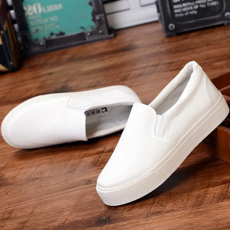Taoffen Youngs Fashion Simple Vulcanized Shoes Women Spring Party Vacation Outdoor Flats Sneakers Size 35-40 | Обувь