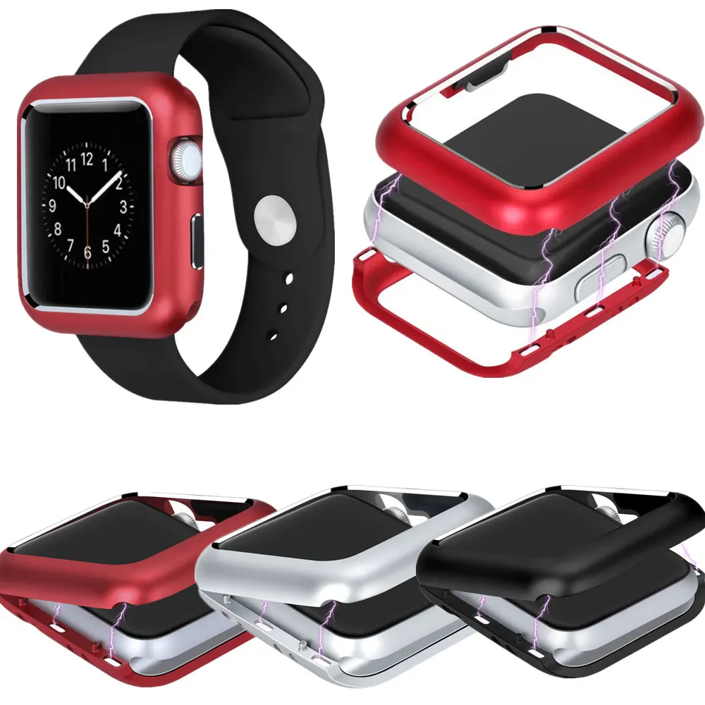 Магнитный чехол для часов, защитный чехол для Apple Watch, серия 4, 3, 2, 1, аксессуары для часов, протектор для iWatch 4, 42 мм, 38 мм
