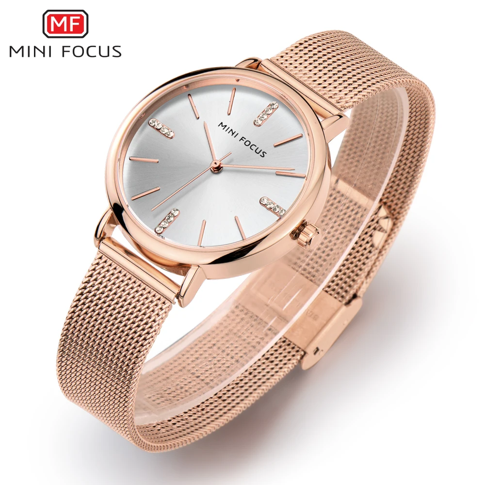 

MINIFOCUS Women Watches Top Brand Luxury Fashion Female Quartz Wrist Watch Ladies Clock Girl Relogio Feminino MF0036L.02