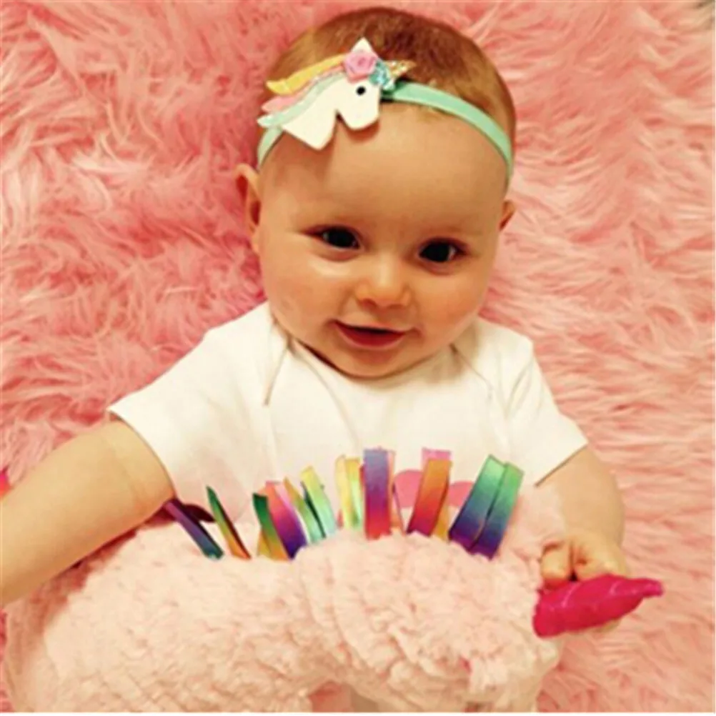 3PCS/Lot Cute Toddler Kids Girls Baby Headband Bow Floral Hair Band Headwear Elastic Gift for 0-5Y Children | Детская одежда и