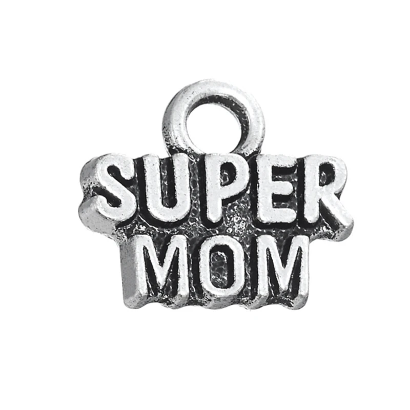 Брелки ручной работы с надписью Super MOM|Шармы| |