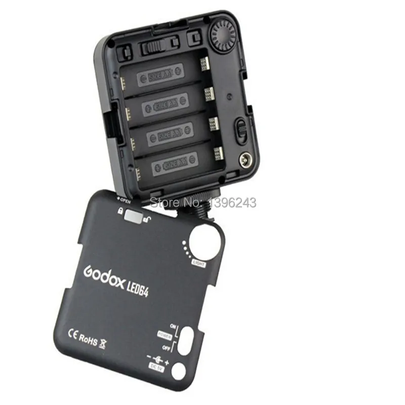 GODOX LED64 Portable LED Video Light Supporting Multi-lamp Rapid Splicing to Achieve a Combination of Different Brightness | Электроника