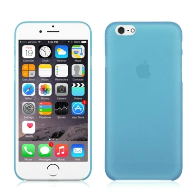 Синий Цвета Пластик телефон мешки для iphone 7 7 plus 8 8 plus X чехол матовый Shell Капа для iphone 4 4s 5 5s 5se 5c 6 6s 6 plus 5,5 - Цвет: Синий
