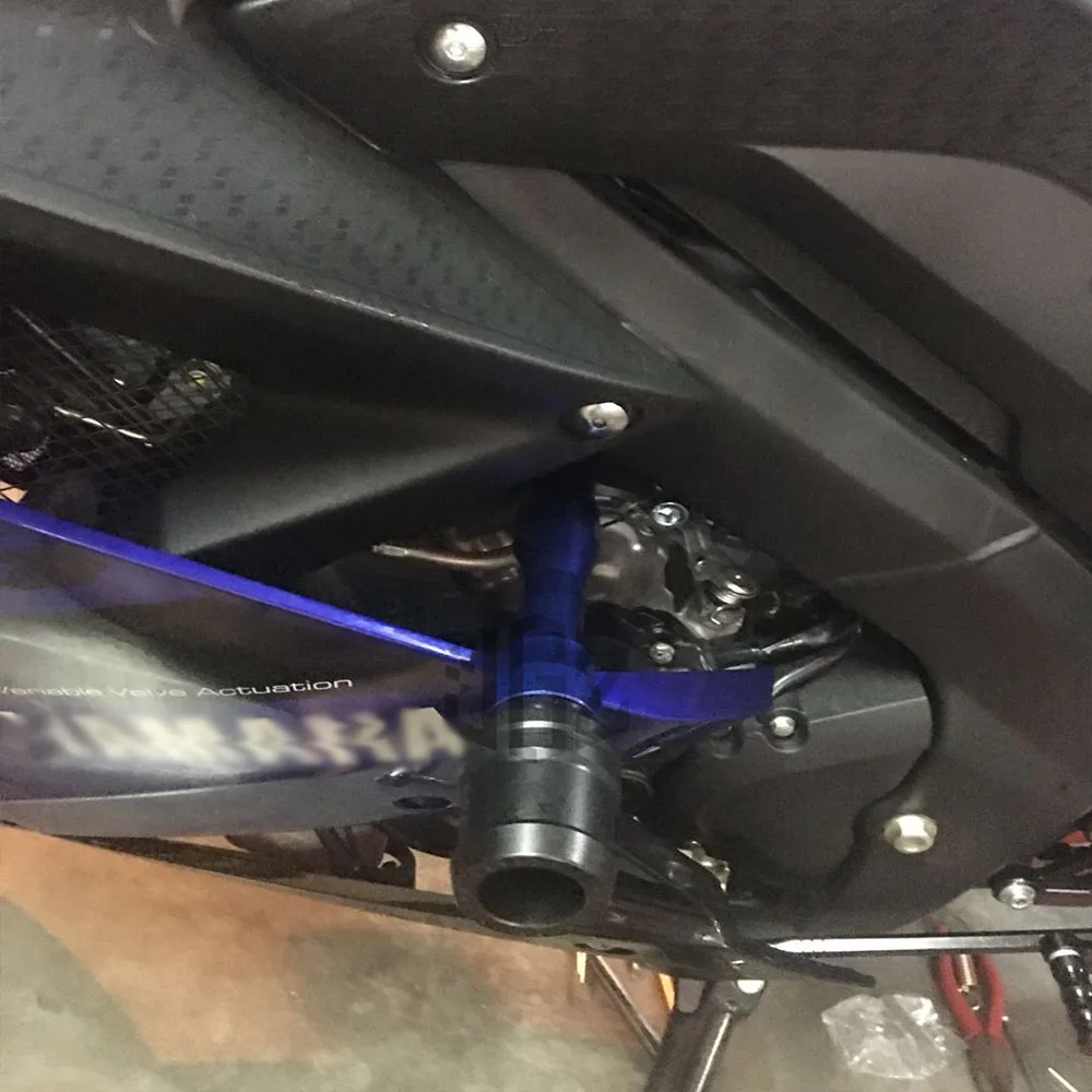 Пара мотоцикла CNC алюминиевая защита от падения Защитная палочка для Yamaha R15 V3 2017